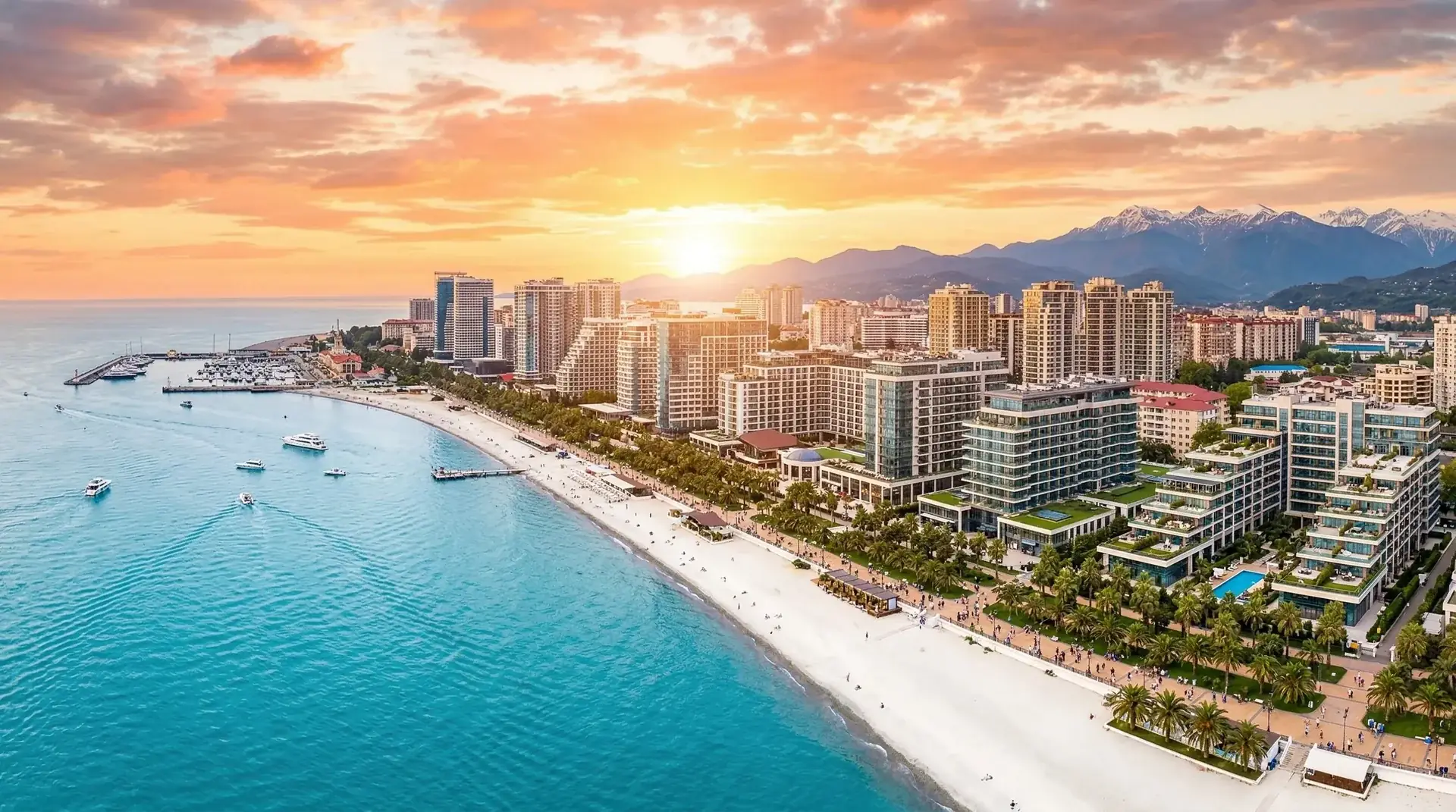 Премиальная недвижимость в Сочи — вид на побережье